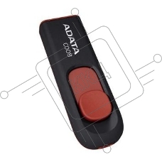 Флэш диск USB 2.0 ADATA Flash Drive 64Gb С008 Black-Red