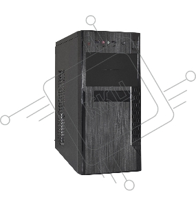 Корпус Minitower ExeGate MA-373X Black, mATX <UN500, 120mm> 2*USB, Audio