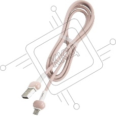 Кабель Redline Candy УТ000021986 micro USB B (m) USB A (m) 1м розовый