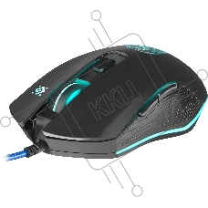 Мышь проводная Defender Sleipnir GM-927 черный, 12800 dpi, USB, кнопки - 6