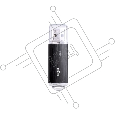 Флеш диск 16GB USB Drive <USB 3.0> Silicon Power Blaze B02 Black (SP016GBUF3B02V1K)