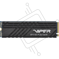 Накопитель SSD Patriot Viper VP4100, 1Tb, PCIe 4.0 x4, M.2, NVMe, R/W 4700/4200, с радиатором