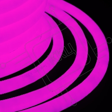 Гибкий Неон LED 360 (круглый) - розовый