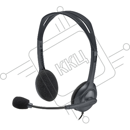 Гарнитура Logitech Headset H111 Stereo grey (981-000594/981-000593/981-000588)