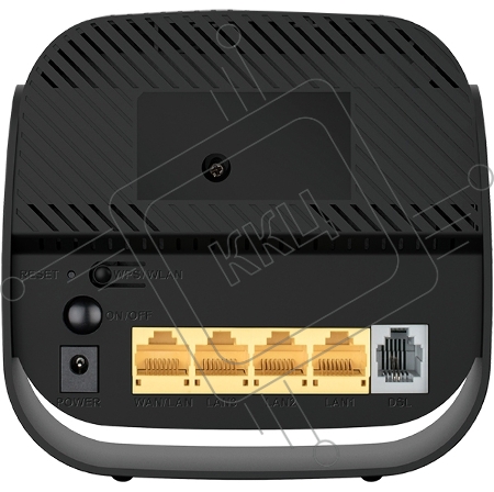 Роутер беспроводной D-Link DSL-2640U/R1A ADSL2+ черный ANNEX B