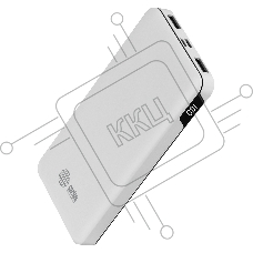Портативный аккумулятор Cactus CS-PBFSKT-10000 MAK 10000mAh 2.1A 2xUSB белый