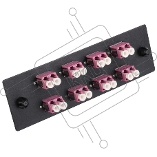 Панель Lanmaster LAN-APM-8X2LC/OM4 1U 8xLC дупл. 50/125 OM4 (упак.:1шт)