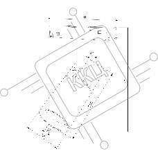 Трековый светильник Slim Magnetic R01 6W 4200K (черный) 85011/01
