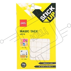Пластины клеевые Deli EA21710 75гр корп.желтый блистер Stick UP