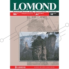 Бумага Lomond 0102065 A4/180г/м2/50л. глянцевая для струйной печати до 2880dpi hv