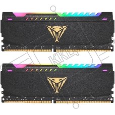 Оперативная память Patriot Viper Steel, DDR4, 64GB (2x32GB), 3600MHz, CL20, с радиатором, RGB, черный