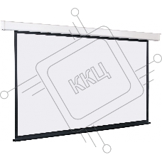 Экран с электроприводом Lumien Eco Control 177x80 см (раб. область 169х272 см) Matte White черная кайма по периметру 16:9