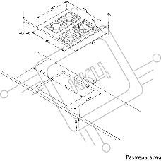 Варочная поверхность Korting HG 674 CTSN
