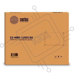 Демонстрационная доска Cactus CS-MBD-120X150 магнитно-маркерная лак 120x150см алюминиевая рама белый