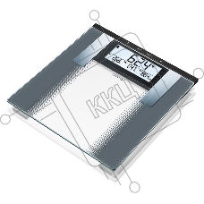 Весы напольные электронные Sanitas SBG 21 макс.180кг прозрачный