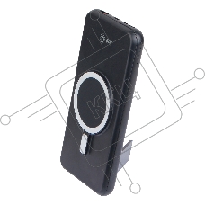 Мобильный аккумулятор Cactus CS-PBFSRT-10000_MAK 10000mAh 3A 1xUSB беспров.зар. черный