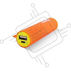 Внешняя аккумуляторная батарея AI-TUBE O 3100mAh (11Wh) оранжевая Amperin