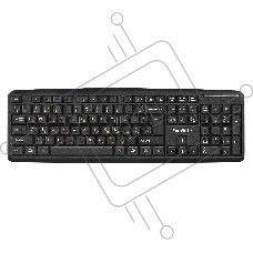 Клавиатура проводная ExeGate Professional Standard LY-331S (USB, полноразмерная, влагозащищенная, 104кл., Enter большой, длина кабеля 1,7м, черная, RTL)