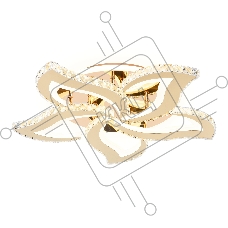 Потолочный светодиодный светильник Ambrella light FA1724/5 GD золото 3000K/4200K/6400K 113W 630*600*100 (ПДУ РАДИО 2.4G)