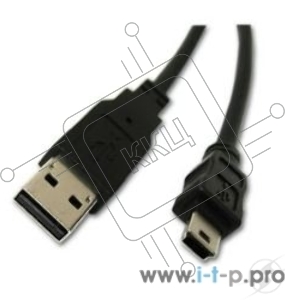 Кабель Gembird PRO CCP-USB2-AM5P-6 USB 2.0 кабель для соед. 1.8м  А-miniB (5 pin)  позол.конт., пакет 