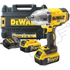 Гайковерт аккумуляторный DEWALT DCF 899 P2  уд 18В 2х5Ач LiIon 0-2400уд/мин 4гр. 1/2'' 3.3кг