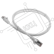 Кабель Патч-корд Lanmaster FTP LAN-PC45/S5E-0.5-GY вилка RJ-45-вилка RJ-45 кат.5е 0.5м серый LSZH (уп.:1шт)