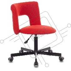 Кресло Бюрократ KF-1M красный 26-22 крестовина металл черный
