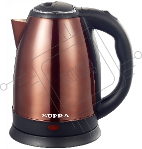 Чайник электрический Supra KES-1845S 1.8л. 1500Вт медный (корпус: нержавеющая сталь)