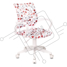 Кресло детское Бюрократ KD-W4 белый крестовина пластик пластик белый