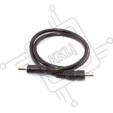 Кабель DC 5.5x2.5 18 AWG папа-папа 0,5 м с прямым штекером
