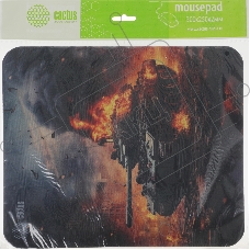 Коврик для мыши Cactus Burning tank рисунок 300x250x3мм (CS-MPC-D04M)