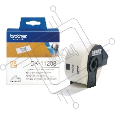 Большие адресные наклейки Brother DK11208 400 штук, 38 x 90 мм