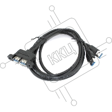 Кабель USB 2.0 для монтажа на корпус 1 м