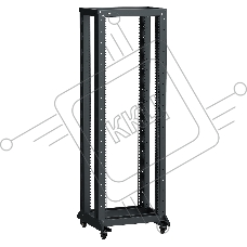 Стойка двухрамная ITK Linea LF05-42U66-2RM 42U 600ммX600мм 700кг черный