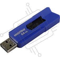 Флеш диск USB 2.0 64GB Smartbuy STREAM Blue (SB64GBST-B)