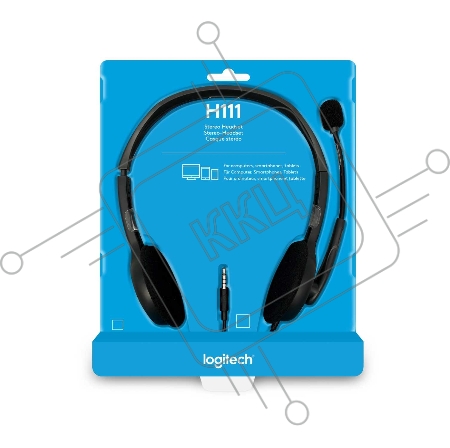 Гарнитура Logitech Headset H111 Stereo grey (981-000594/981-000593/981-000588)