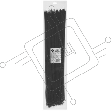 Стяжки Cablexpert NYT-500x4.8B пластиковые 500 мм х 4.8 мм, черные (100 шт.)