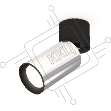 Светильник Ambrella Light XM6325040 PSL/BK/SBK серебро полированное/черный/черный песок (A2221, C6325, N6102)