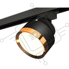 Светильник Ambrella light XT8102004 SBK/PYG черный песок/золото желтое полированное GX53 (A2526, A2106, C8102, N8124)