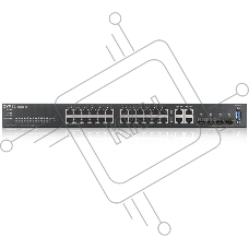 Коммутатор Zyxel NebulaFlex Pro GS2220-28-EU0101F 28G управляемый