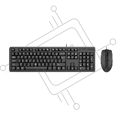 Клавиатура + мышь A4Tech KK-3330 клав:черный мышь:черный USB