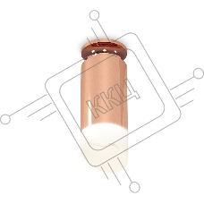 Светильник Ambrella Light XS6326083 PPG/FR золото розовое полированное/белый матовый MR16 GU5.3 (N6906, C6326, N6256)