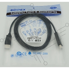 Кабель HDMI HDMI19 (m)/DisplayPort (m) 1.8м