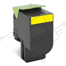 Картридж Lexmark CX510  4K Желтый Return Program