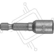 Головка STAYER PROFI Нат-драйвер 26390-08  магнитная E 1/4'' длина 48 мм 8мм 1шт