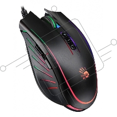 Мышь проводная A4Tech Q81 Bloody Curve черный, 3200 dpi, USB Type-A, кнопки - 8
