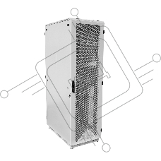 Шкаф телеком. напольный 42U (600x600) дверь перфорированная (ШТК-М-42.6.6-4ААА) (3 коробки)
