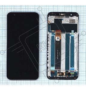 Дисплей для Asus Zenfone Live L1 ZA550KL черный с рамкой