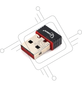 Сетевой микро адаптер WiFi Gembird 150 Мбит, USB, 802.11b/g/n