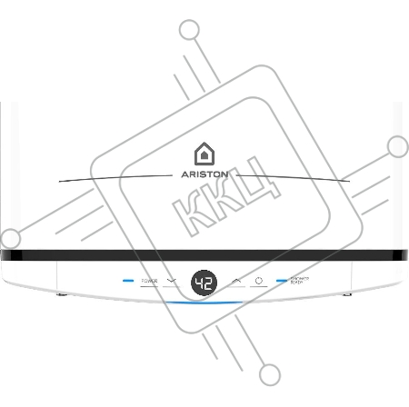 Водонагреватель Ariston Velis Tech PW ABSE 80 2.5кВт 80л электрический настенный/белый